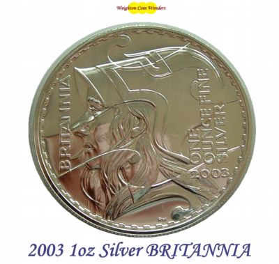 2003 1oz Silver BRITANNIA